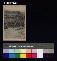 藏品(霧社風景明信片：白狗鐵線橋)的圖片